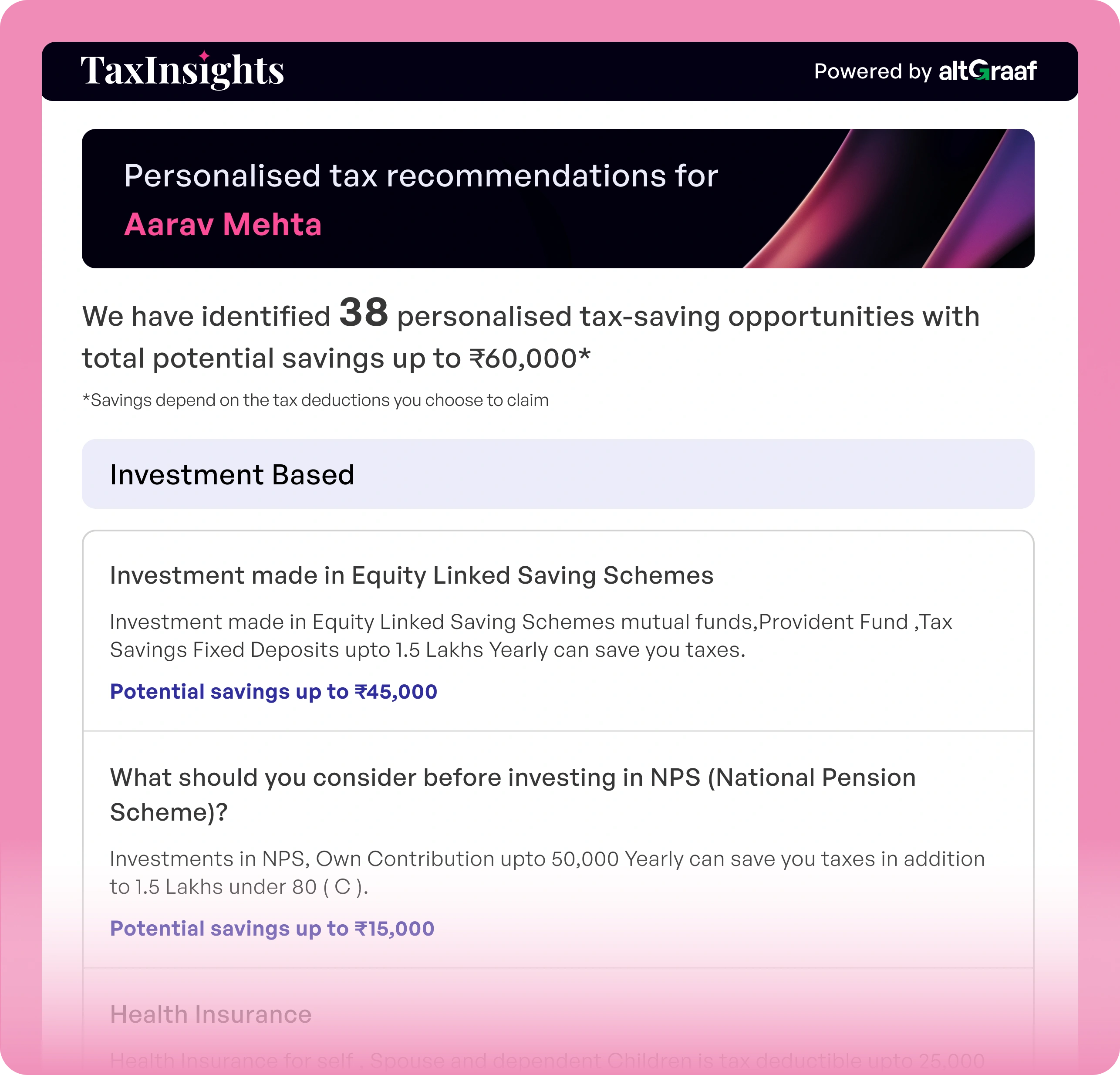 Tax Optimisation Strategy