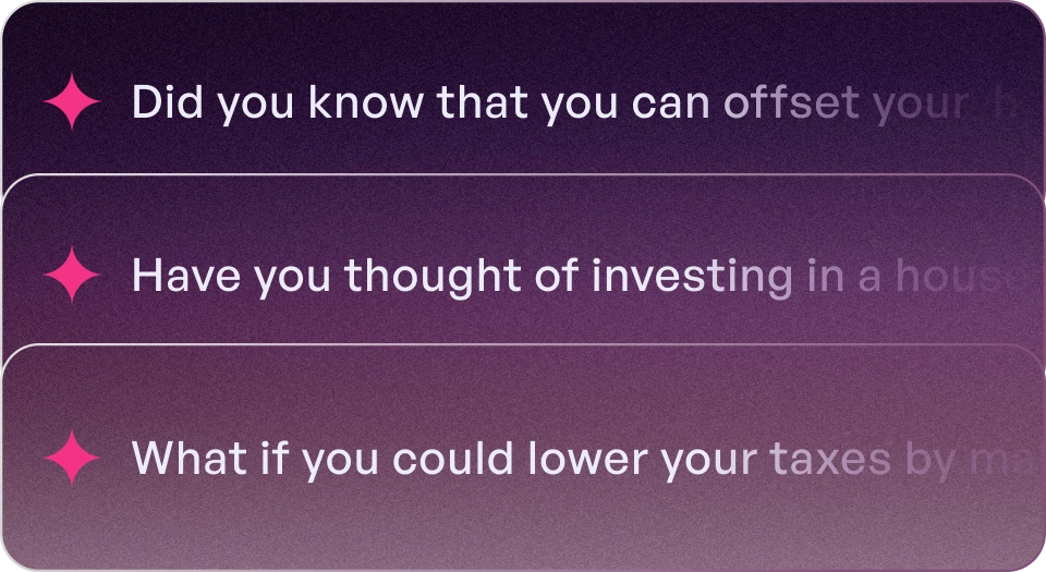 Tax plans built around you